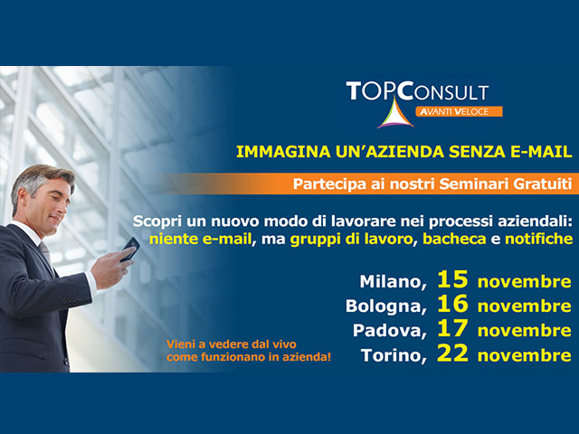 Immagina un’azienda senza e-mail – Roadshow