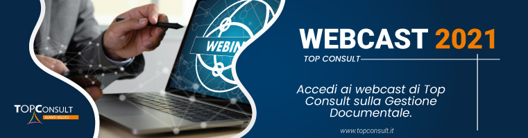 Guarda le registrazioni dei webinar Top Consult