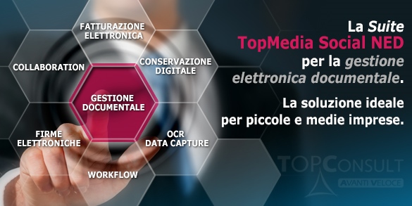 Soluzioni gestione documentale per le PMI - TopMedia Social NED Suite