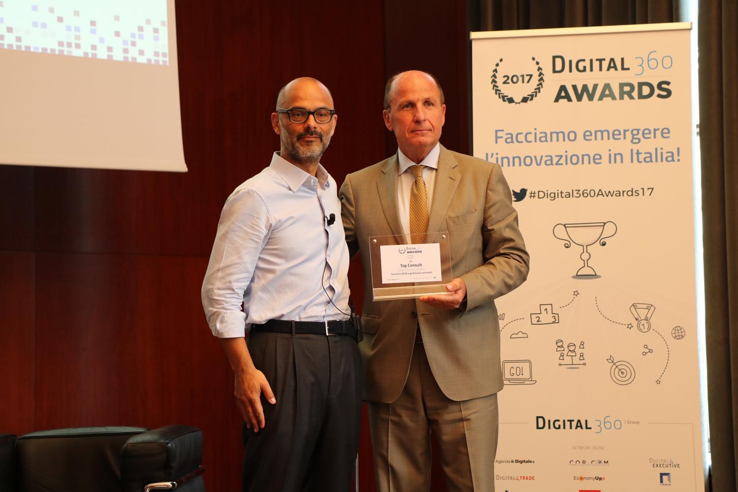 Top Consult Finalista Digital360 Awards con il progetto realizzato per il Gruppo Prada