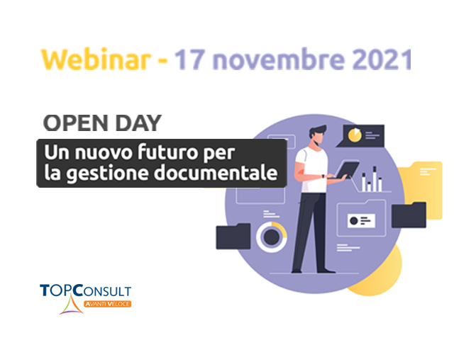 OPEN DAY 17 novembre | Un nuovo futuro per la gestione documentale