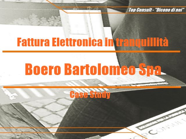Fatturazione Elettronica B2B: scopri la sfida vinta da Boero