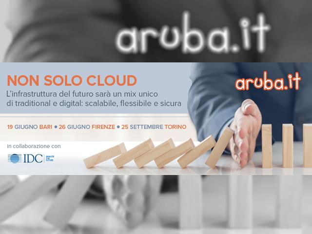 Evento organizzato da Aruba il 25 settembre a Torino – NON SOLO CLOUD