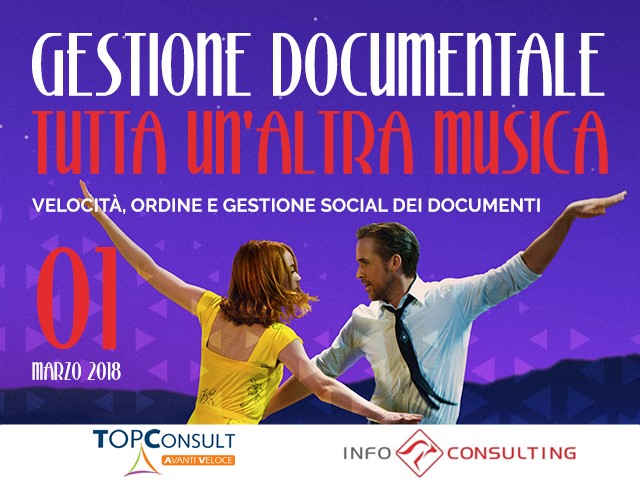 Gestione documentale social, tutta un’altra musica – mercoledì 14 marzo 2018