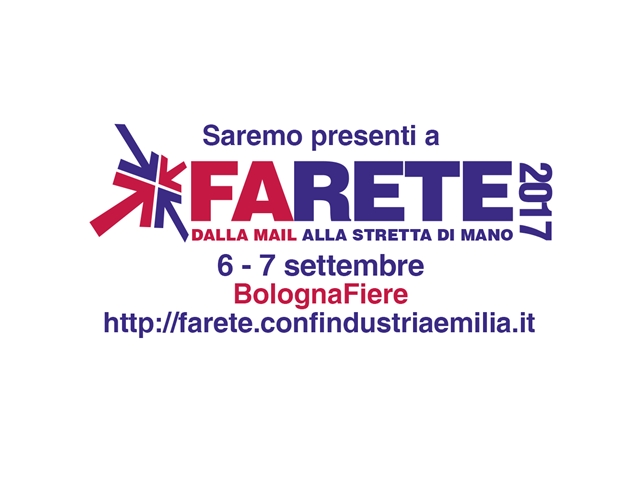 Top Consult a FARETE 2017 Bologna: Dalla mail alla stretta di mano
