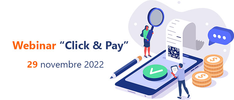 Webinar: Click & Pay, il pagamento elettronico integrato nei flussi documentali