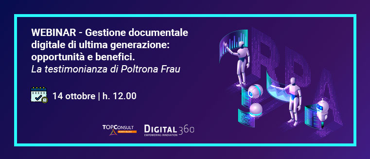 Webinar | Gestione documentale digitale di ultima generazione: opportunità e benefici