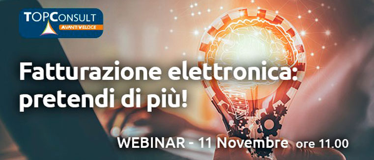 WEBINAR | Fatturazione Elettronica: pretendi di più!