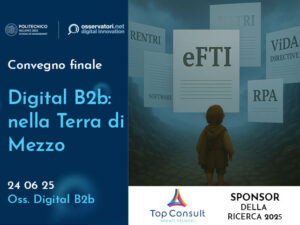 Convegno 24 giugno 2025 | Digital B2b: nella Terra di Mezzo