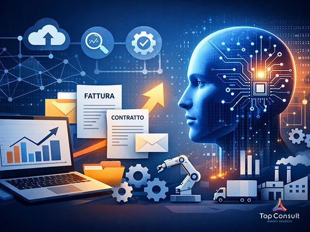 AI e gestione documentale nei processi aziendali digitalizzati